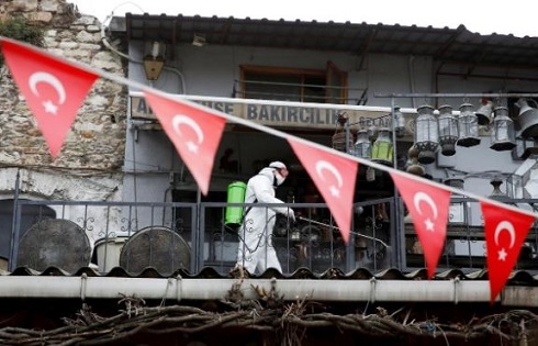 Turkey's coronavirus death toll rises by 125 to 1,643: health minister