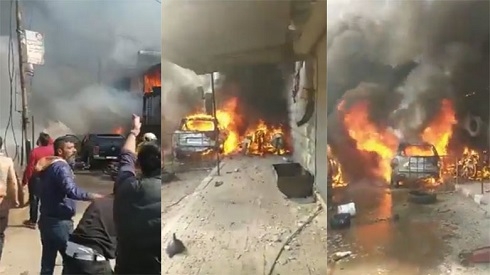 Oil truck bombing in Syria’s Afrin kills at least 40, including 12 children