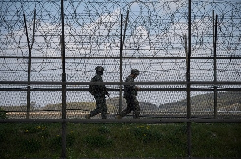 North and South Korea exchange gunfire at border: Seoul