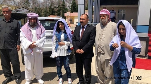 Delayed by lockdown measures, two Yezidis finally return to Kurdistan, reunite with family