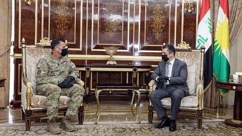 Top Kurdistan Region officials meet anti-ISIS Coalition commander