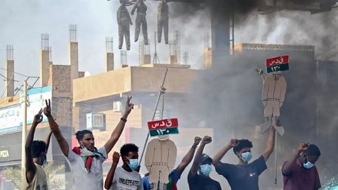 Sudan protesters rally one year after bloody crackdown