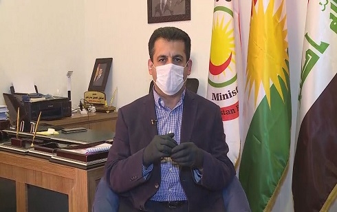 Kurdistan Health Minister to Visit Baghdad, Ask for Help in Response to COVID-19