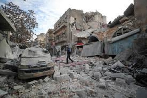 Air strikes break truce in rebel towns in Syria's northwest: witnesses