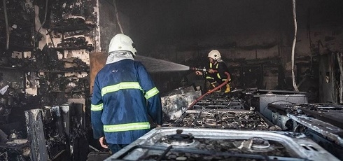 Fire engulfs residential building in Erbil, killing Kurdish refugee from Syria