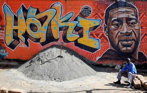 Artists around the world pay tribute to George Floyd