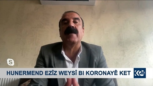 After catching COVID-19, famed Kurdish singer calls on public to follow health guidelines