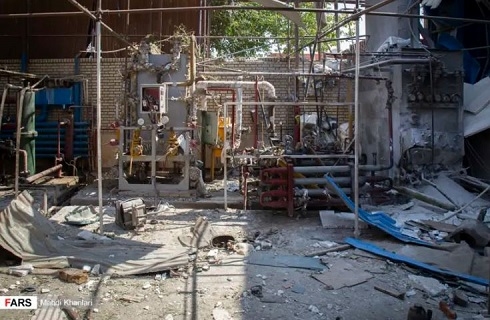 Explosion reported at factory near Iran nuclear archive site