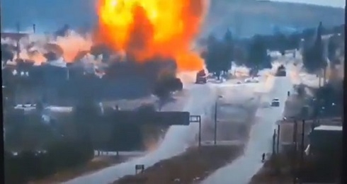 Russia says joint patrol with Turkey hit by bomb attack in Syria