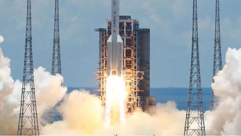 China launches first-ever mission to Mars in space race with US