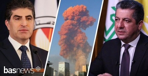 Top Kurdish Officials Express Solidarity with People of Lebanon