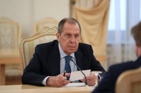 Russia's Lavrov lands in Syria for talks with Assad: RIA