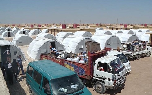 IDPS sheltering in Hasaka schools wary of moving to camps