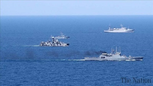 Iran holds military drill in Sea of Oman, Indian Ocean
