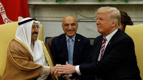 Trump awards Kuwaiti emir 'prestigious' decoration, White House says
