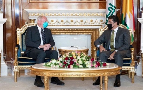 Kurdistan Region President Barzani talks fight against ISIS with US special envoy