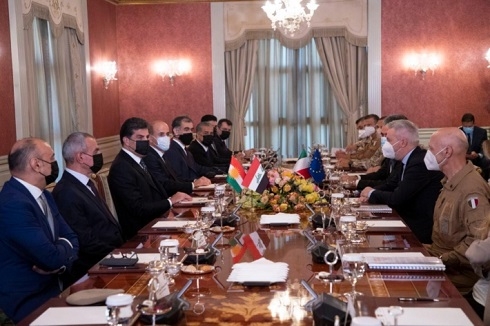 Italy Committed to Supporting Kurdistan Region: Defense Minister