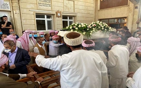 Tributes paid to Yezidi spiritual leader laid to rest in Shekhan