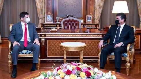 Kurdistan Region President meets US diplomat; discussion includes ‘outstanding issues between Baghdad and Erbil’