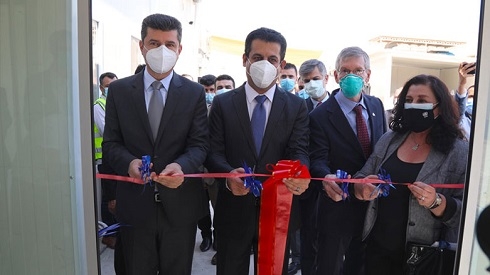 Top international aid organizations build COVID-19 isolation ward in Duhok