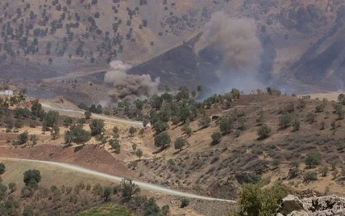 Iran shells border villages in Erbil province