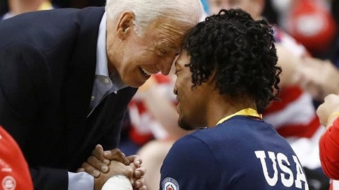 US sports stars celebrate Biden win