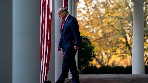 Trump acknowledges Biden 'won' before declaring: 'I concede NOTHING'