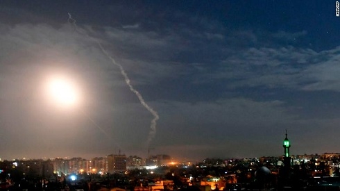 Syrian army says Israel hits southern Damascus in second strike in week