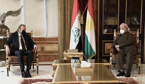 Barzani Thanks the Netherlands for Supporting Peshmerga in IS War