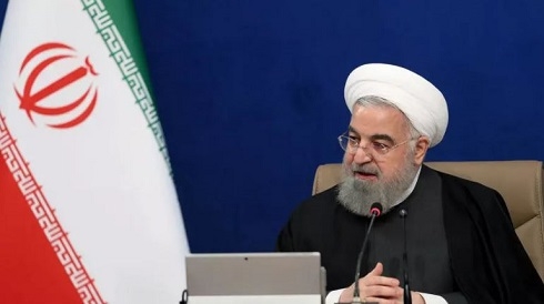 Rouhani says Iran 'very happy' Trump leaving