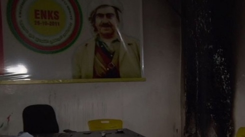 Unknown groups carry out several attacks on offices of Syrian Kurdish opposition in Syria