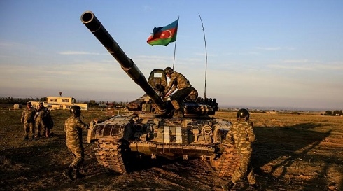 Azerbaijan reports attack on its troops in Nagorno-Karabakh