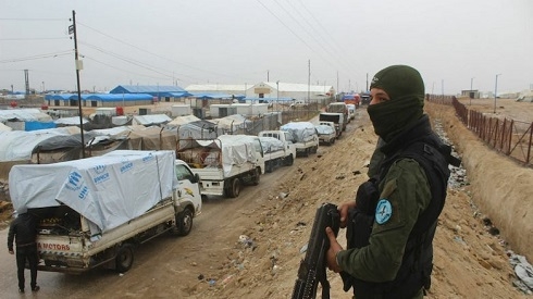 More Syrian IDPs leave Al Hol camp in effort to empty facility