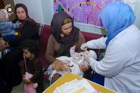 World Health Day: Erbil children vaccinated in nationwide campaign