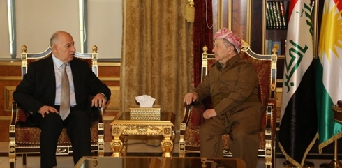 Barzani, Usama al-Nujaifi Urge Addressing the Mosul Crisis