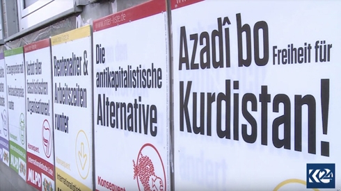 Freedom for Kurdistan: German party uses Kurdish slogan in EU elections campaign