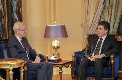 Prime Minister Barzani receives U.S. delegation