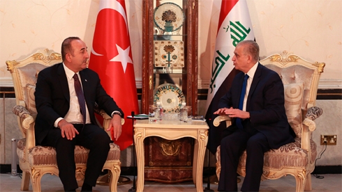 Turkish FM visits Iraq to discuss trade, water