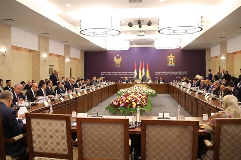 Kurdistan Regional and Iraqi Federal governments meet in Erbil