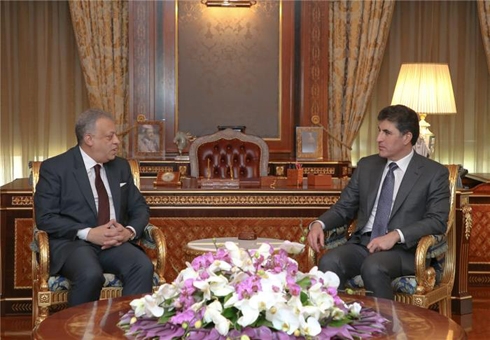 Prime Minister Barzani receives Egypt's new Consul to Kurdistan Region