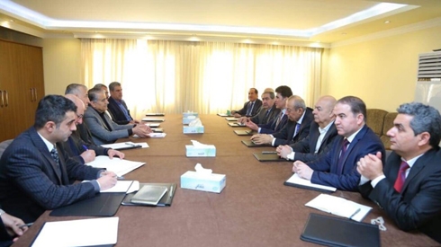 Kurdistan leading party’s delegation meets runner-ups in Sulaimani
