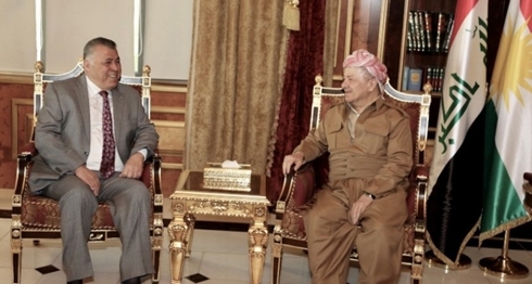 Barzani Receives Palestinian Consul General in Erbil