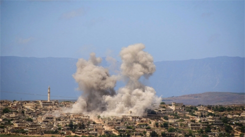 Syria uses familiar tactic in rebel Idlib: Bombing civilians