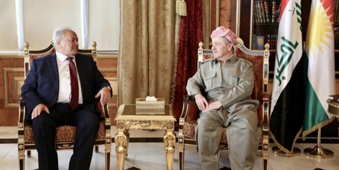 Kurdish Delegation from Former Soviet Union Meet with Barzani