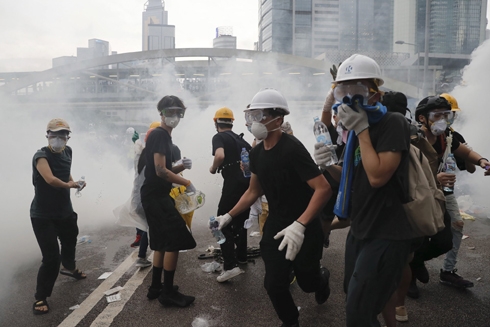 Hong Kong protesters vow to keep fighting extradition law