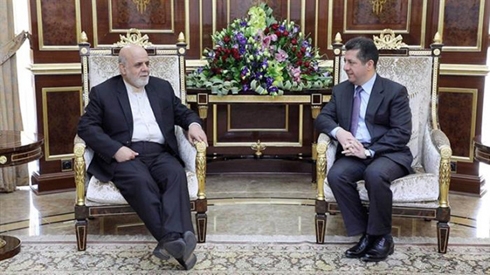 Iran Congratulates Masrour Barzani on Premiership