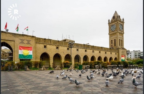 Erbil city streets deserted amid coronavirus lockdown
