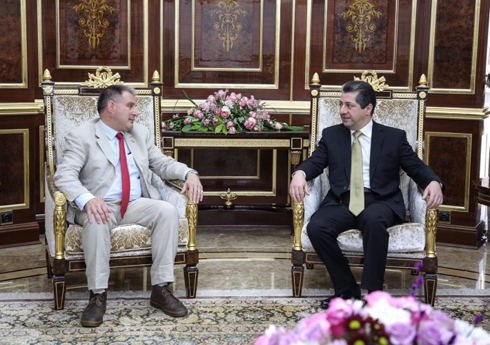 Kurdistan PM-Designate, British Parliamentary Group Discuss Improving Investment