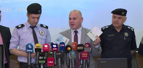 Erbil Police Arrests Several People for Forging Visas, Passports