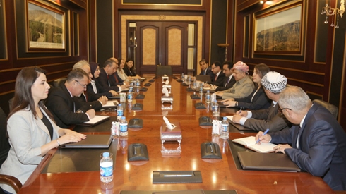 Barzani meets minority MPs, states rights will be enshrined in Kurdistan constitution